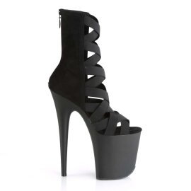 Pleaser Sandalia de Tacón FLAMINGO-800-24 Negro EU-37 / US-7