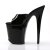 Pleaser Zapato Abierto FLAMINGO-801 Negro CharolEU-37 / US-7