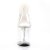 Pleaser Zapato Abierto FLAMINGO-801 Plata Transparente EU-35 / US-5