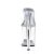 Pleaser Zapato Abierto FLAMINGO-802 Plata Transparente EU-35 / US-5