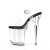 Pleaser Sandalia de Tacón FLAMINGO-808 Transparente EU-35 / US-5