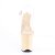 Pleaser Sandalia de Tacón FLAMINGO-808 Transparente Crema EU-35 / US-5