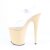 Pleaser Sandalia de Tacón FLAMINGO-808 Transparente Crema EU-37 / US-7