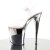 Pleaser Sandalia de Tacón FLAMINGO-808 Plata Transparente Metalizado EU-38 / US-8