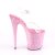 Pleaser Sandalia de Tacón FLAMINGO-808CF Transparente Rosa EU-35 / US-5