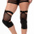 Paradise Chick Protectores de Rodillas Polecious Malla Negro S