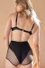 Lunalae Shorts High Waist Carla Malla Negra M