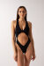 Shark Polewear Bodysuit Benita Negro S