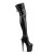 Pleaser Bota Overknee FLAMINGO-3050 Negro EU-38 / US-8