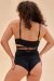 Lunalae Top Poppy Strappy Negro M