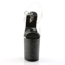 Pleaser Sandalia de Tacón FLAMINGO-808MG Negro...