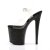 Pleaser Sandalia de Tacón FLAMINGO-808MG Negro Transparente EU-37 / US-7