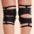 Lunalae Protectores Sticky de Rodilleras Liguero Negro S