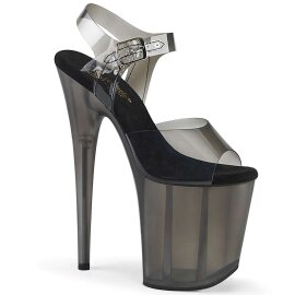 Pleaser Sandalia de Tacón FLAMINGO-808N-T Negro EU-35 / US-5