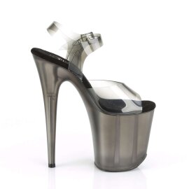 Pleaser Sandalia de Tacón FLAMINGO-808N-T Negro EU-35 / US-5