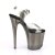 Pleaser Sandalia de Tacón FLAMINGO-808N-T Negro EU-35 / US-5