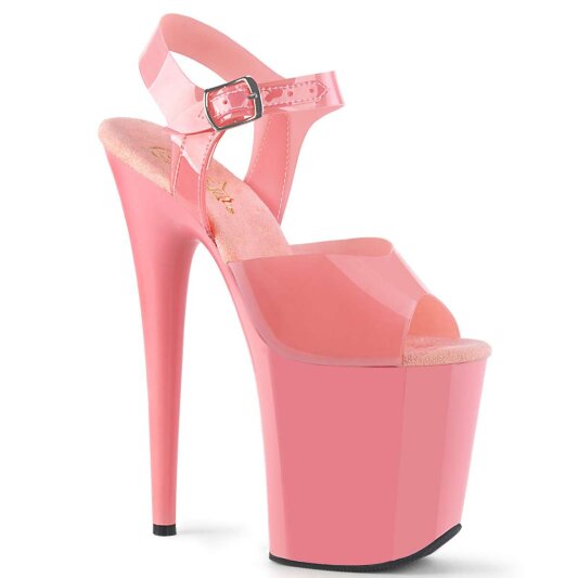 Pleaser Sandalia de Tacón FLAMINGO-808N Rosa Claro Pastel EU-35 / US-5