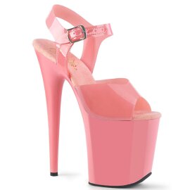 Pleaser Sandalia de Tacón FLAMINGO-808N Rosa Claro Pastel EU-35 / US-5
