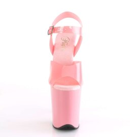 Pleaser Sandalia de Tacón FLAMINGO-808N Rosa Claro Pastel EU-35 / US-5