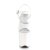 Pleaser Sandalia de Tacón FLAMINGO-808N Blanco EU-37 / US-7