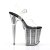Pleaser Sandalia de Tacón FLAMINGO-808SRS Plata Transparente EU-35 / US-5