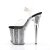 Pleaser Sandalia de Tacón FLAMINGO-808SRS Plata Transparente EU-37 / US-7