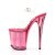 Pleaser Sandalia de Tacón FLAMINGO-808T Transparente Rosa EU-35 / US-5