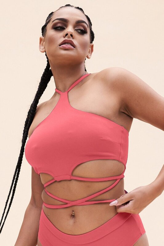 Lunalae Top Nessa Color Sandía XL Seminuevos