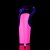 Pleaser Sandalia de Tacón FLAMINGO-808UV Transparente Rosa Claro Neón EU-35 / US-5