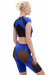 MÆD Top Laecker 1.0 Azul Cobalto + Negro M