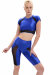 MÆD Top Laecker 1.0 Azul Cobalto + Negro M