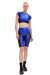 MÆD Top Laecker 1.0 Azul Cobalto + Negro M