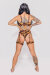 AMBR Designs Top con Cierre Fierce L