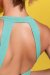 RAD Top Triangle Glitter Aqua XS