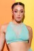 RAD Top Triangle Glitter Aqua XL
