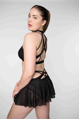 Zasha Polewear Pantalones Cortos Tiro Alto Layla Negro XS