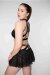 Zasha Polewear Pantalones Cortos Tiro Alto Layla Negro M
