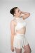 Zasha Polewear Pantalones Cortos Tiro Alto Layla Blanco