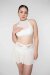 Zasha Polewear Pantalones Cortos Tiro Alto Layla Blanco XL