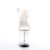 Pleaser Sandalia de Tacón FLAMINGO-808 Plata Transparente EU-35 / US-5