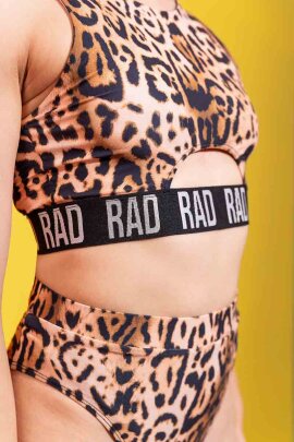 RAD Pantalones Cortos Bahari Leopardo S