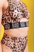 RAD Pantalones Cortos Bahari Leopardo L