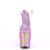 Pleaser Sandalia de Tacón FLAMINGO-808WR Transparente Lila Holograma EU-35 / US-5
