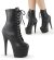 Pleaser Botín ADORE-1020 Negro Piel Sintética EU-38 / US-8