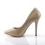 Pleaser AMUSE-20 Tacones Charol Beige EU-41 / US-11