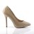 Pleaser AMUSE-20 Tacones Charol Beige EU-41 / US-11