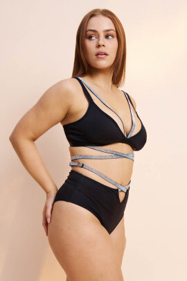 Lunalae Top Ivy Diamante Negro XS