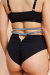 Lunalae Top Ivy Diamante Negro M