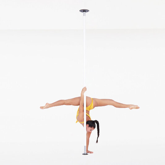 Lupit Pole Diamond G2 45 mm Blanco Recubierto en Polvo 2,30 m - 2,80 m