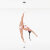Lupit Pole Classic G2 45 mm Blanco Recubierto en Polvo 2,30 m - 2,80 m